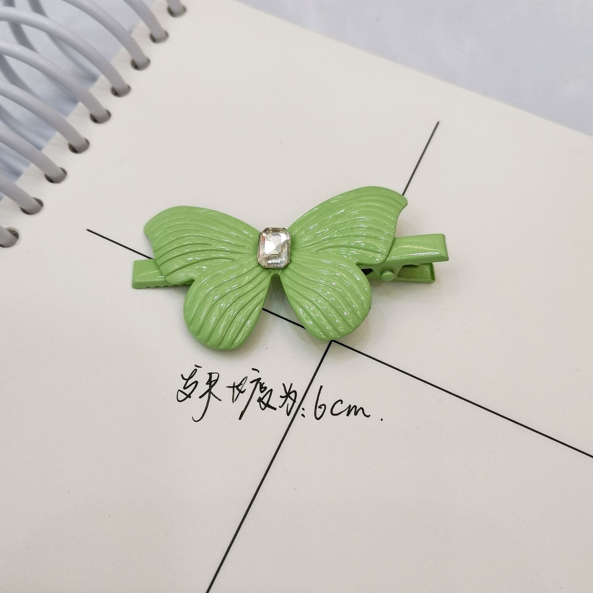 Wholesale Colorful Hollow Metal Butterfly Hairpins